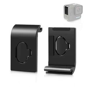 Cubierta de interfaz lateral de batería de Metal, tapa a prueba de polvo para <span class=keywords><strong>Hero11</strong></span> GoPro, accesorios para minicámara, cubierta de batería, puerta lateral - Product Image 1