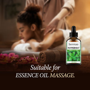 น้ำมันหอมระเหยกลิ่นสะระแหน่ธรรมชาติบริสุทธิ์น้ำมันเมนทอล100% ออร์แกนิกสำหรับดูแลเส้นผม - Product Image 5