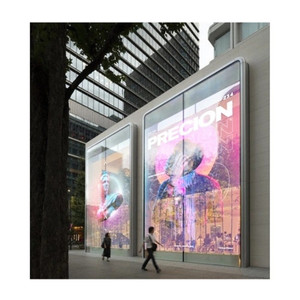 2023 nouveau Module Transparent P2.6-5.2 affichage à LED atmosphère haute définition écran LED Transparent vitrine affiche - Product Image 3