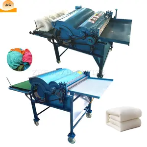 Polyester Vezels Katoen Baal Afval Fiber Opener Machine Katoen Fiber Opening Machine Textiel Oude Doek Recycling Machine Prijs