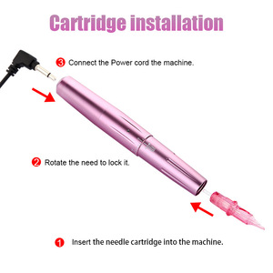 Machine à tatouer les sourcils électrique Ybeauty, crayon magnétique rouge pour tatouage des lèvres et des sourcils, maquillage permanent - Product Image 2
