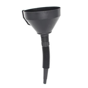 Embudo de plástico de Gas de boca ancha con mango Embudo de coche grande para uso automotriz Filtro de malla extraíble para cambio de aceite combustible de agua - Product Image 1
