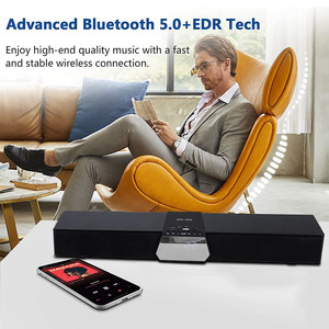 Barra de Sonido JDA-2006, Altavoz Inalámbrico con <span class=keywords><strong>Pantalla</strong></span> LCD <span class=keywords><strong>para</strong></span> TV, Sistema de Cine en Casa - Product Image 4
