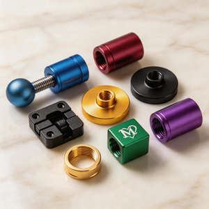 Película de Óxido Anódico de Alta Precisión, Mecanizada por CNC Multicolor, Espesor de 8-50 Micras, Grabado Láser <span class=keywords><strong>3D</strong></span> con Logotipo, Tecnología Switch Go Go Wire EDM - Product Image 5