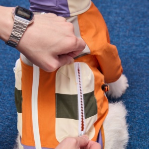 Impermeabile Classico per <span class=keywords><strong>Cani</strong></span> in Poliestere Resistente allo Sporco, Abbigliamento Techwear per <span class=keywords><strong>Cani</strong></span> di Taglia Grande per Giorni di Pioggia - Product Image 2