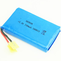 Batterie lithium-ion OEM 14,8 V 503048 4S1P 720 mAh, batterie Li-ion rechargeable personnalisée pour appareils électroniques grand public