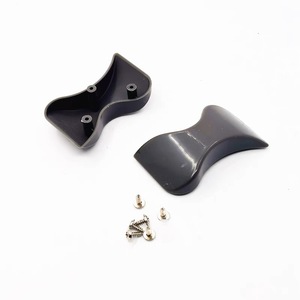 Manija universal de tres orificios para puerta de vidrio de mostrador, para congelador, refrigerador y vitrina - Product Image 1