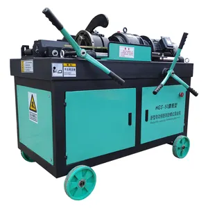 HRB500 Rebar Rib Stripping And Thread Bolt Rolling Machine for Steel Bar Screw