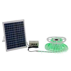 Đèn dải năng lượng mặt trời ngoài trời chống nước IP65 với tấm pin năng lượng mặt trời, đèn dải <span class=keywords><strong>LED</strong></span> năng lượng mặt trời, đèn <span class=keywords><strong>LED</strong></span> neon, dải mềm dẻo - Product Image 5