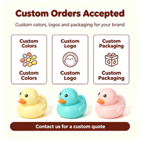 Grand Canard Squishy, Jouet à Presser Animal de Dessin Animé, Jouet Sensoriel Anti-Stress Personnalisé en Gros pour Enfants et Articles Souvenirs en Gros