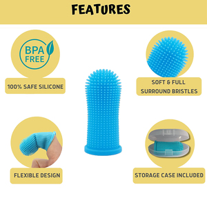 Brosse à doigts <span class=keywords><strong>pour</strong></span> animaux de compagnie, brosse à dents souple <span class=keywords><strong>pour</strong></span> <span class=keywords><strong>chien</strong></span>, outils de nettoyage des dents, soin contre la <span class=keywords><strong>mauvaise</strong></span> <span class=keywords><strong>haleine</strong></span>, brosse à dents en silicone non toxique <span class=keywords><strong>pour</strong></span> <span class=keywords><strong>chien</strong></span>, ensemble de brosses à dents <span class=keywords><strong>pour</strong></span> <span class=keywords><strong>chien</strong></span>, produits <span class=keywords><strong>pour</strong></span> chiens - Product Image 3