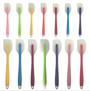 Z344 silicone spatule pâtisserie spatule spatule de cuisine mélangeur de crème crème glacée Crème grattoir