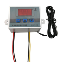 Controlador de Temperatura Programable OKY3065-12-1 con Pantalla LED de Alta Precisión XHW3002 para Sous Vide, Fermentación y Terrarios de Reptiles