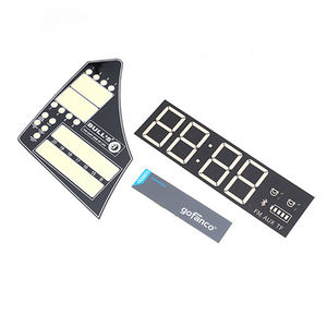 Fournisseur d'usine professionnel, faible MOQ, panneau frontal de commande pour impression numérique adhésive, membrane graphique en polycarbonate pour PC - Product Image 4