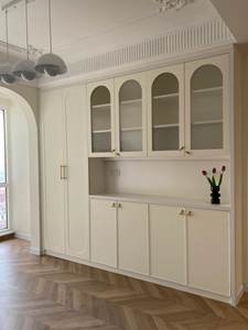 Modern Luxury MDF Wood <b>Sideboard</b> Cabinet <b>for</b> Home <b>Kitchen</b> Living Room Hotel Dining Room Home Bar with Storage Features - Product Image 3