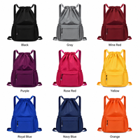 Sac à dos à cordon personnalisé OEM pour enfants, en polyester, 20-38L, imperméable, portable, multifonction, taille personnalisable