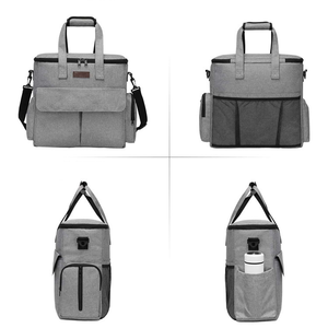 Köpek seyahat çantası malzemeleri, haftasonu <span class=keywords><strong>pet</strong></span> seyahat setleri köpekler ve kediler için, havayolu onaylı Tote organizatör ile çok yönlü cep - Product Image 3