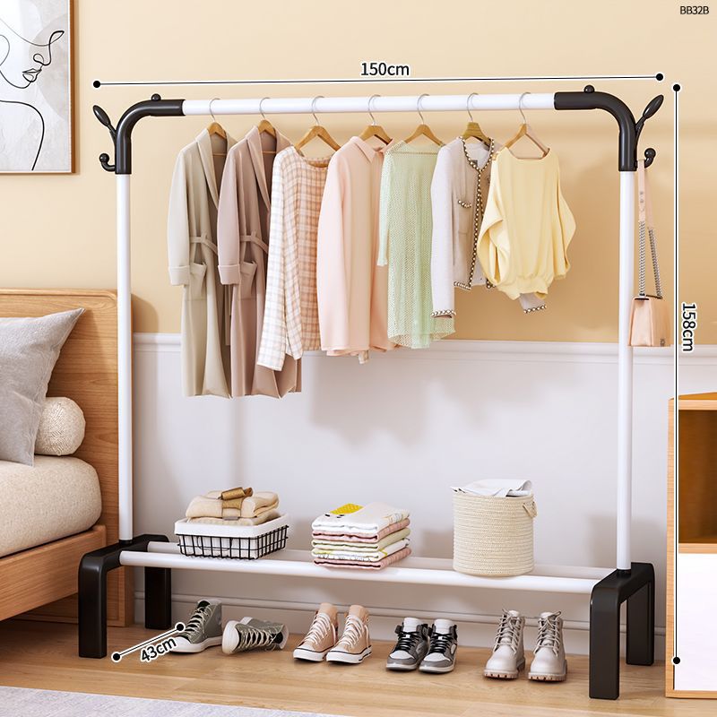 150 cm [Pieds renforcés rétractables] Blanc