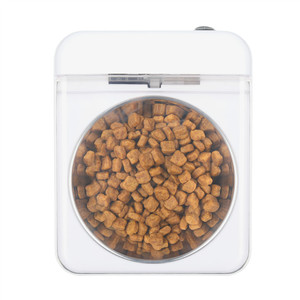 alimentador de Sensor de infrarrojos de tapa abierta de Anti-ratón de humedad, a prueba de <span class=keywords><strong>perro</strong></span> gato dispensador de comida - Product Image 4