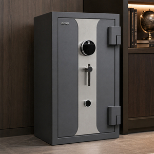 CEQSAFE Security Caja Fuerte Home Metal Fire Proof Safe <b>Box</b> Money Fireproof Safes - Product Image 2