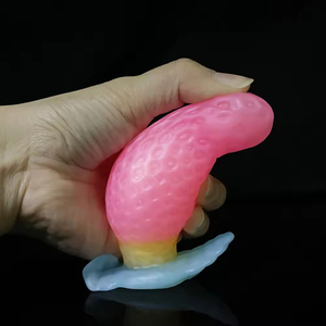 Plug anal en silicone liquide souple, réaliste, en forme de fraise, jouet sexuel anal imperméable pour stimulation du point G, modèle monstre alien - Product Image 3