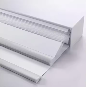 Stores à enrouleur double couche personnalisés stores électriques de bureau en tissu zèbre pour écran solaire <span class=keywords><strong>occultant</strong></span> jour et nuit - Product Image 3