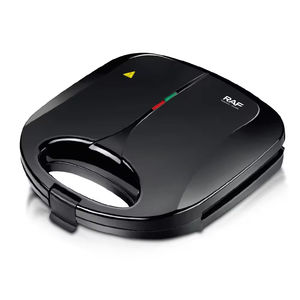 Sandwichera Antiadherente de Gran Diámetro (10 cm) para el Hogar, 750 W, Mini Máquina Eléctrica para Hacer Donuts de 2 Rebanadas - Product Image 3