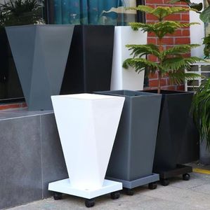 <span class=keywords><strong>Maceta</strong></span> Grande de Plástico Grueso para Balcón Interior, Plantas Verdes para Hotel, Jardín Interior Dedicado para Balcón Interior, Jardín, Uso en Hotel - Product Image 4