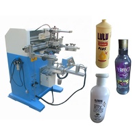 Imprimante d'écran pneumatique semi-automatique pour tasses à thé au lait bouteilles en verre PP et PE état neuf