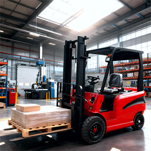 Montacargas Eléctrico Ecológico de 1.5t, 2ton, 3ton, Baterí<span class=keywords><strong>a</strong></span> de Litio Woerkai CPD15, Mástil de Dos Etapas, Altura de Elevación de 3-9m, 12 Meses - Product Image 1