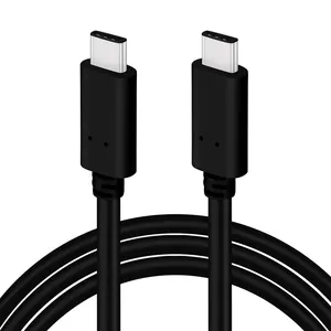 USB3.0 PVC Câble Type C 60W USB C Rapide Câble de Recharge Compatible avec Samsung Galaxy S20 Ultra Plus Note 20 10