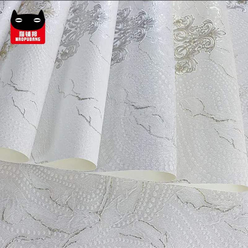 Wall Paper Home Decorative Paper Embossed Spruvel Marble Luxury Wallpaper PVC Vinyl Wall Decoration Wallpaper for Home