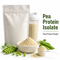 Poudre de protéines de soja concentrée de qualité alimentaire, isolat de protéines de pois hydrolysées