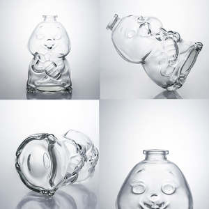 ขวดแก้วรูปทรงสร้างสรรค์ ดีไซ<span class=keywords><strong>น</strong></span>์น่า<span class=keywords><strong>รั</strong></span>กลายสัตว์ สำหรับใส่น้ำผลไม้ <span class=keywords><strong>น</strong></span>ม ชา  ขวดน้ำผึ้งตกแต่ง สำหรับเป็นของขวัญวันอีสเตอร์สำหรับเด็ก - Product Image 3