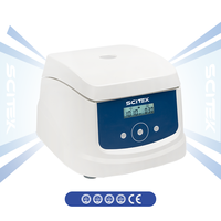 Centrífuga de Baja Velocidad SCITEK 500-4000/300-4000 rpm 2500/1900xg 1min-99min 50mlx4 Tubos, Motor DC sin Escobillas Libre de Mantenimiento para Laboratorio