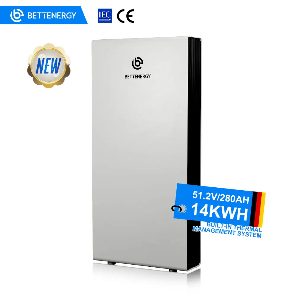 A bateria de lítio LiFePO4 refrigerada a líquido 15kw da Bettenergy com mais de 10.000 ciclos possui um sistema de gerenciamento térmico integrado