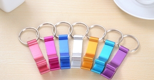 Colorful Small and Practical <b>Beer</b> Openers Premium Metal Keychain Beverage Bottle Opener Easy to Carry - Product Image 4
