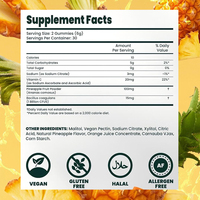 Gummies Équilibre Féminin Premium OEM, Bacillus Coagulans, Vitamine C, Vegan, 60 unités, Format Voyage Portable