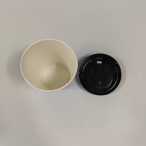 Vaso de Papel Kraft de Pared Simple con Recubrimiento de PE de Grado Alimenticio, 9 oz, Personalizable con Logotipo, Grueso, Publicitario, Biodegradable y Ecológico - Product Image 5