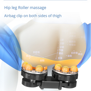 Silla de masaje con control de voz AI de cuerpo completo eléctrica al mejor precio, nueva apariencia, con rodillo de masaje de cadera - Product Image 3