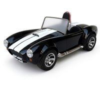 Voiture électrique miniature classique personnalisée Zhenda, quatre roues motrices, <150 ch, haute qualité, 30 km/h, moteur 3,5 kW, châssis en acier