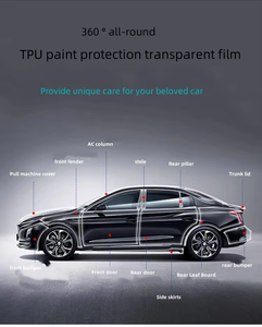 Film de protection de peinture pour voiture en TPU transparent brillant 3m Ppf, fabriqué aux États-Unis, pour une protection de la peinture pendant dix ans, TPU Ppf non jaunissant 1.524*15M - Product Image 5