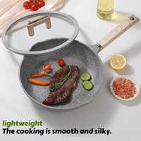 13 pièces de casseroles en aluminium antiadhésif à induction, grandes casseroles en fonte pour les restaurants