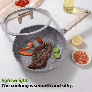 13 pièces de casseroles en aluminium antiadhésif à induction, grandes casseroles en fonte pour les restaurants - Product Image 4