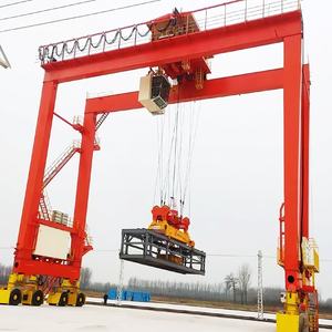 Prix d'usine Grue à conteneurs portuaires RTG 20 tonnes 30 tonnes 40 tonnes pour quai, port, navire et utilisation en bord de mer - Product Image 6