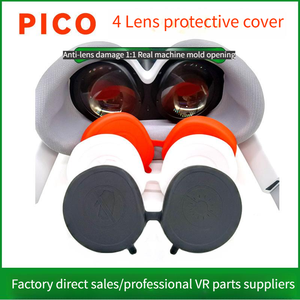 Housse de protection d'objectif pour accessoires Pico4 Lunettes Protecteur d'objectif anti-poussière <span class=keywords><strong>VR</strong></span> Housse en silicone souple - Product Image 5