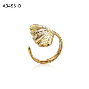 Anillo Amy Amy Shell, estilo bohemio chapado en plata 925 para mujer, joyería de regalo - Product Image 3
