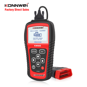 Dụng Cụ Xe Được Xếp Hạng Hàng Đầu Máy Quét OBD2 <span class=keywords><strong>Konnwei</strong></span> KW808 Máy Phát Hiện Rò Rỉ Khói Phát Ra Xe Hơi Mã Lỗi Máy Quét Tự Động Hóa - Product Image 2