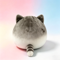 Peluche chat en forme de cône super mignon, personnalisable OEM/ODM, avec bords lisses, jouet en peluche adorable, cadeau amusant