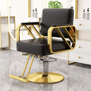 Silla de Barbería Multifuncional de PU de Alta Calidad, Personalizable en Color, para Salón de Belleza, Silla de Peluquería en Oferta - Product Image 4